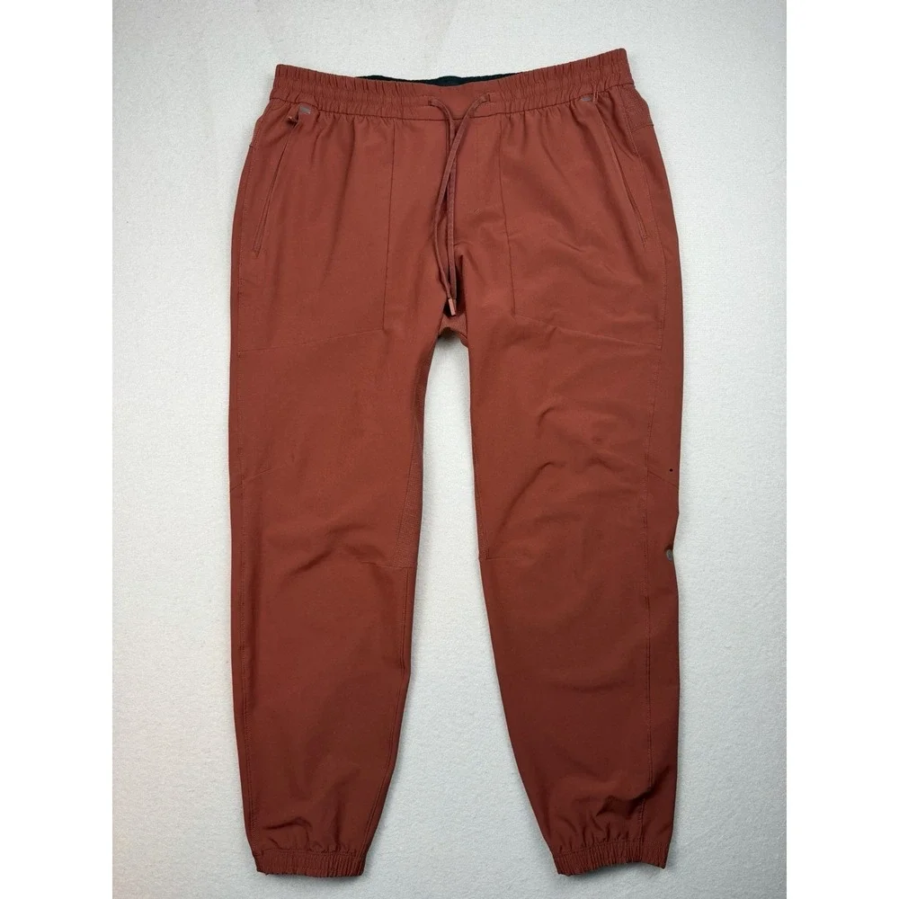 Lululemon Pants Men's XL Date Brown License To Train Jogger Gym 28.5